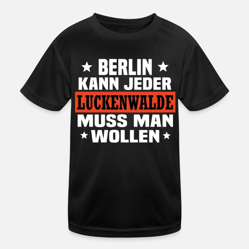 Luckenwalde Kinder Funktions-T-Shirt