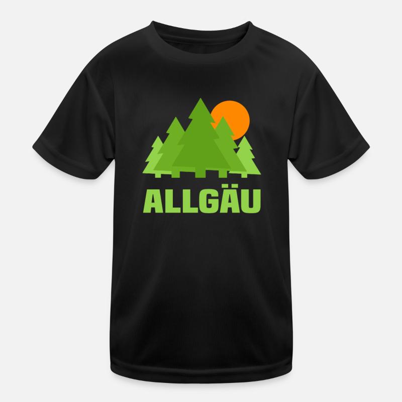 Allgäu Kinder Funktions-T-Shirt