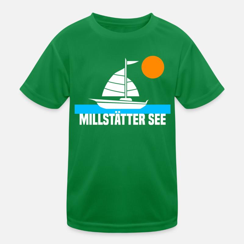 Millstätter See Kinder Funktions-T-Shirt