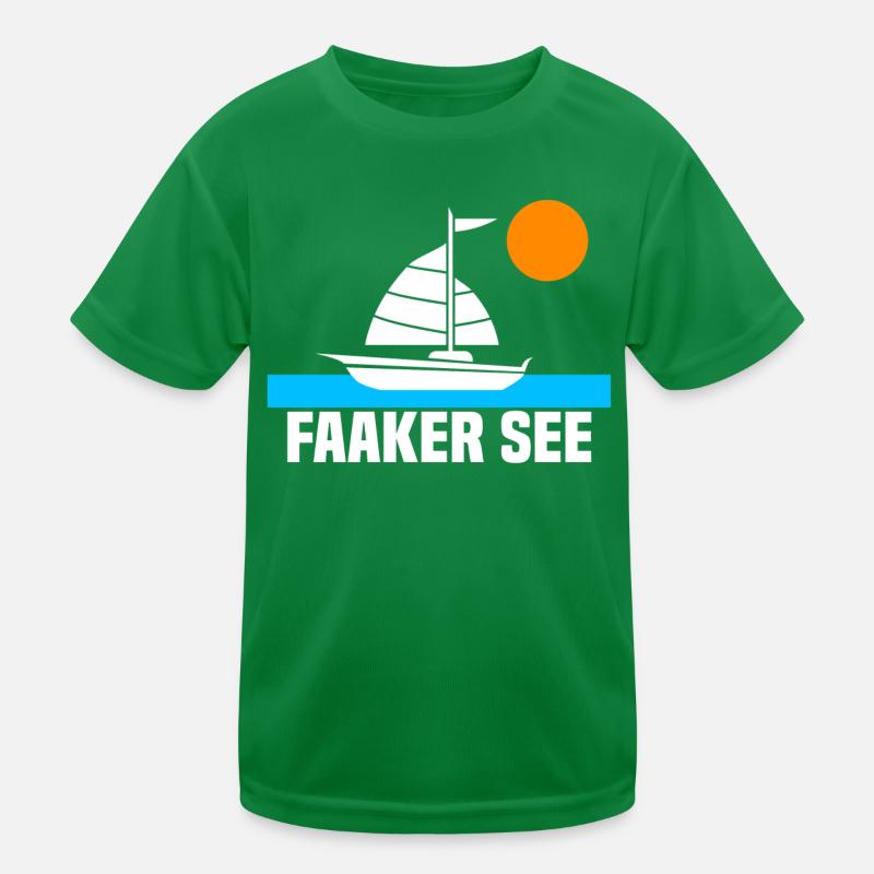 Faaker See Kinder Funktions-T-Shirt