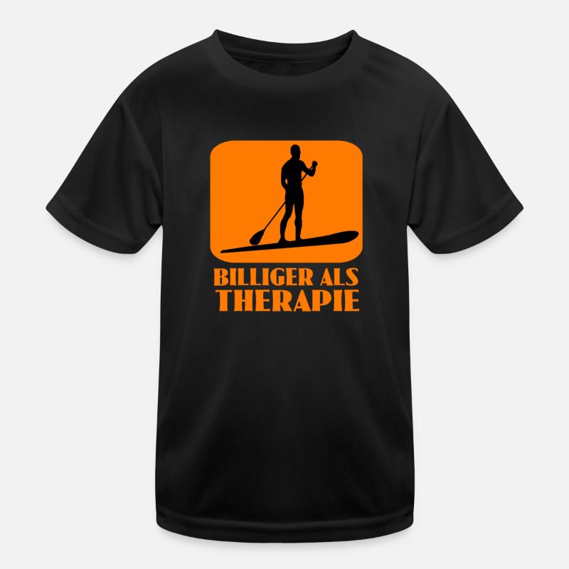 standup paddeln Kinder Funktions-T-Shirt