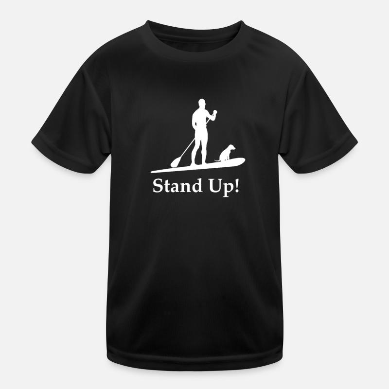 standup paddeln Kinder Funktions-T-Shirt