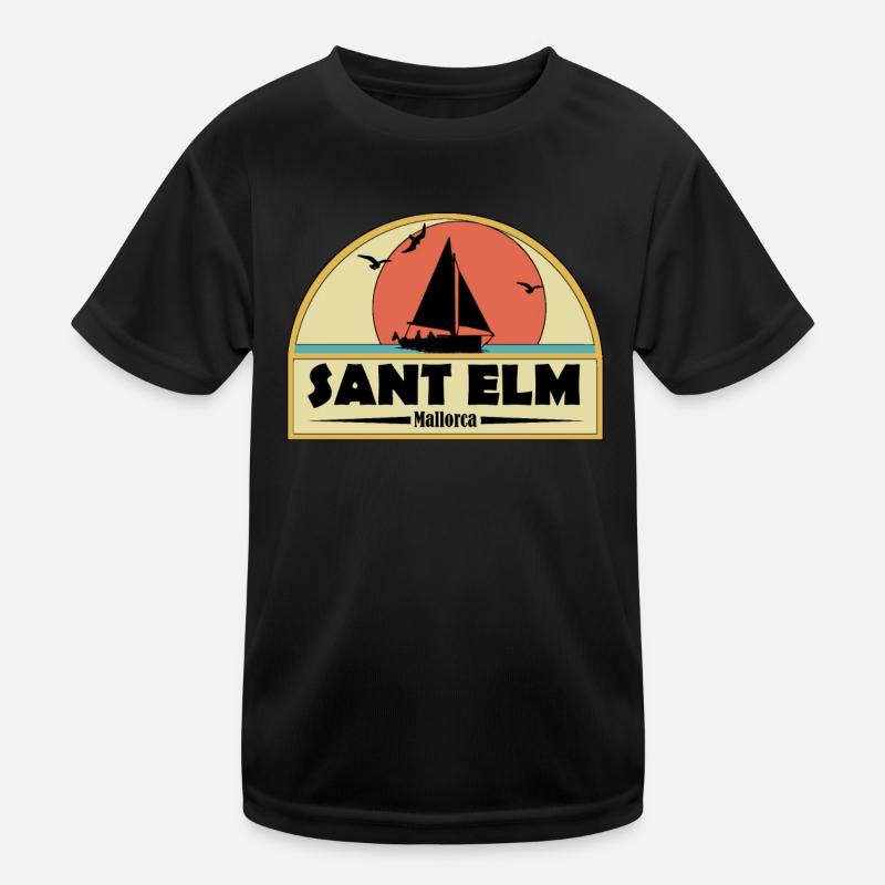 Sant Elm Kinder Funktions-T-Shirt