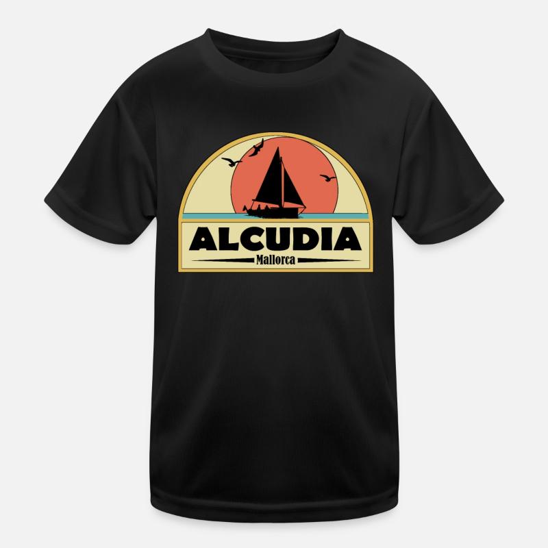 Alcudia Kinder Funktions-T-Shirt