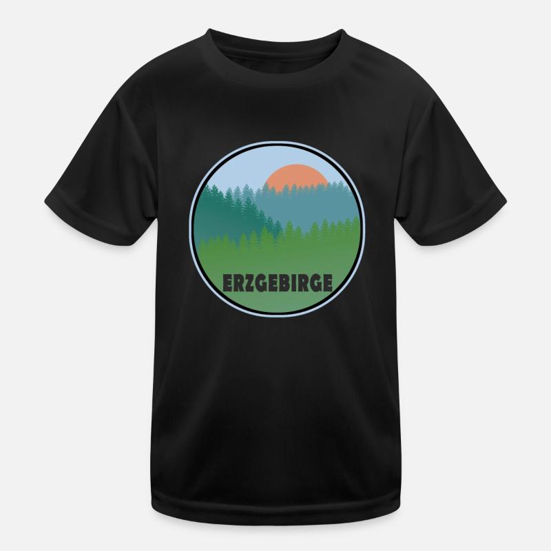 Erzgebirge Kinder Funktions-T-Shirt