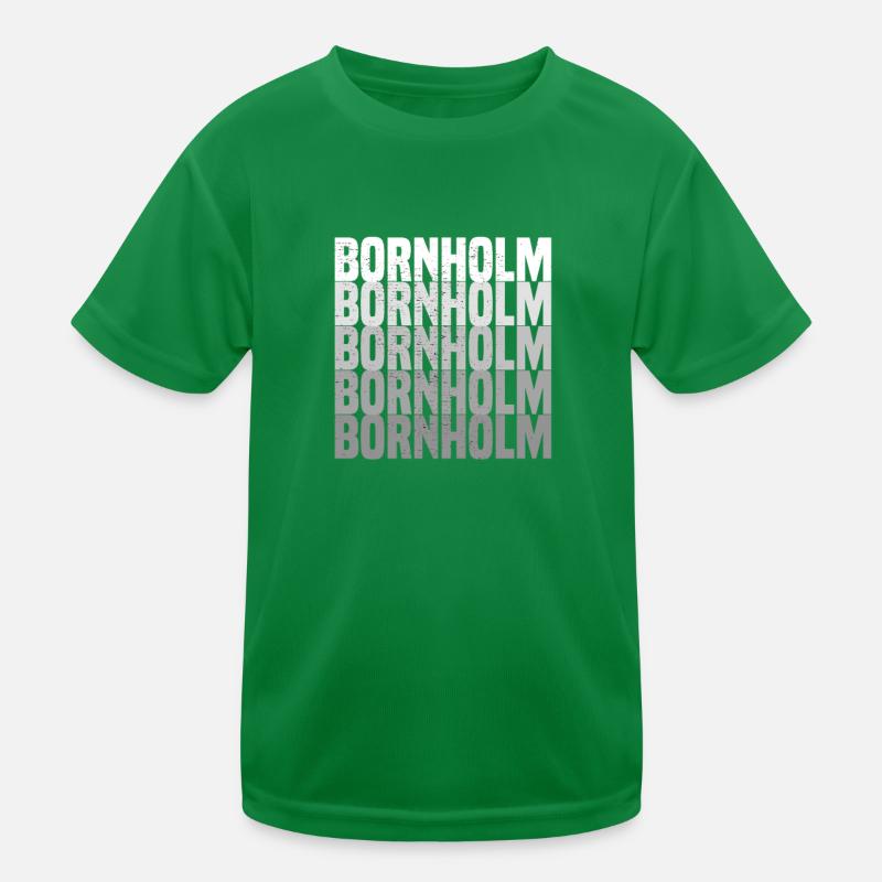 Bornholm Kinder Funktions-T-Shirt