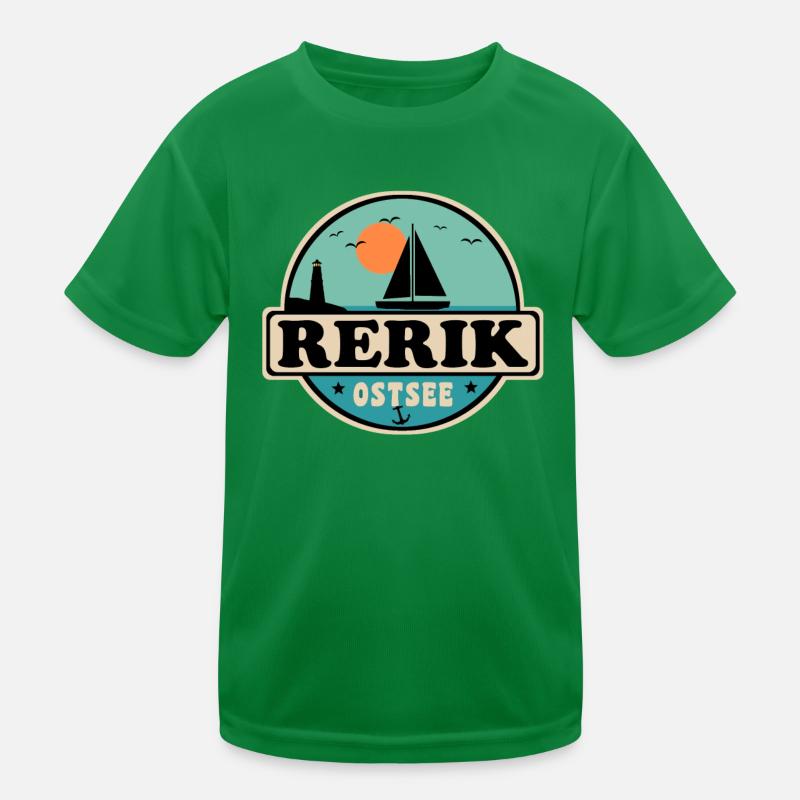 Rerik Kinder Funktions-T-Shirt