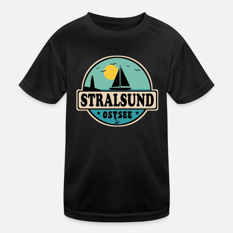 Stralsund Kinder Funktions-T-Shirt