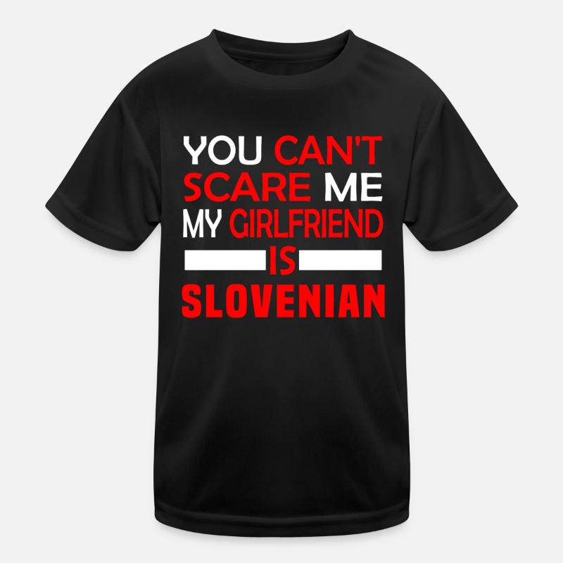 Slowenin Girlfriend Kinder Funktions-T-Shirt
