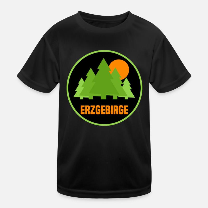 Erzgebirge Kinder Funktions-T-Shirt