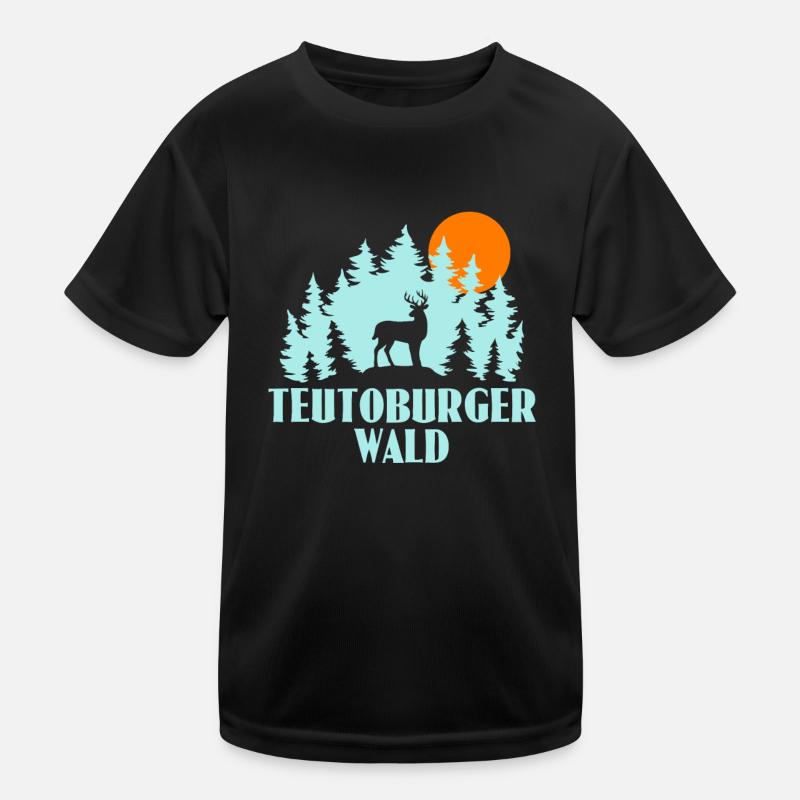Teutoburger Wald Kinder Funktions-T-Shirt