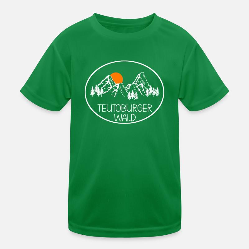 Teutoburger Wald Kinder Funktions-T-Shirt