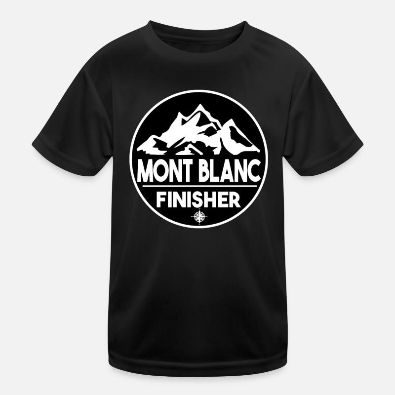 Finisseur Mont blanc T-shirt sport Enfant