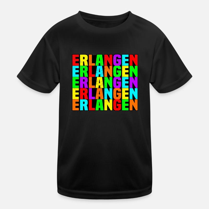 Erlangen Kinder Funktions-T-Shirt