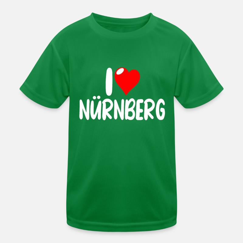 Nürnberg Kinder Funktions-T-Shirt
