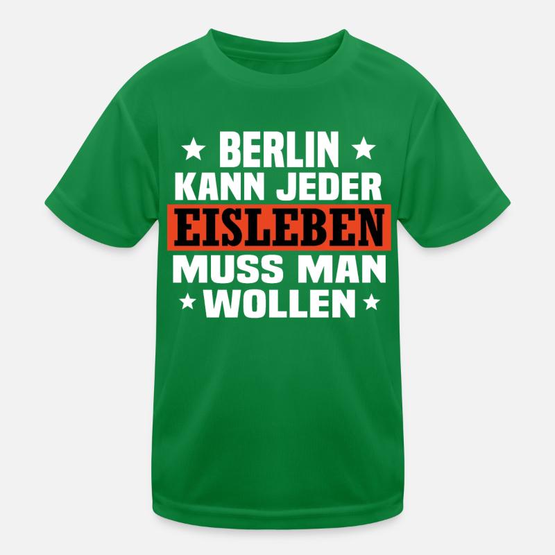 Eisleben Kinder Funktions-T-Shirt