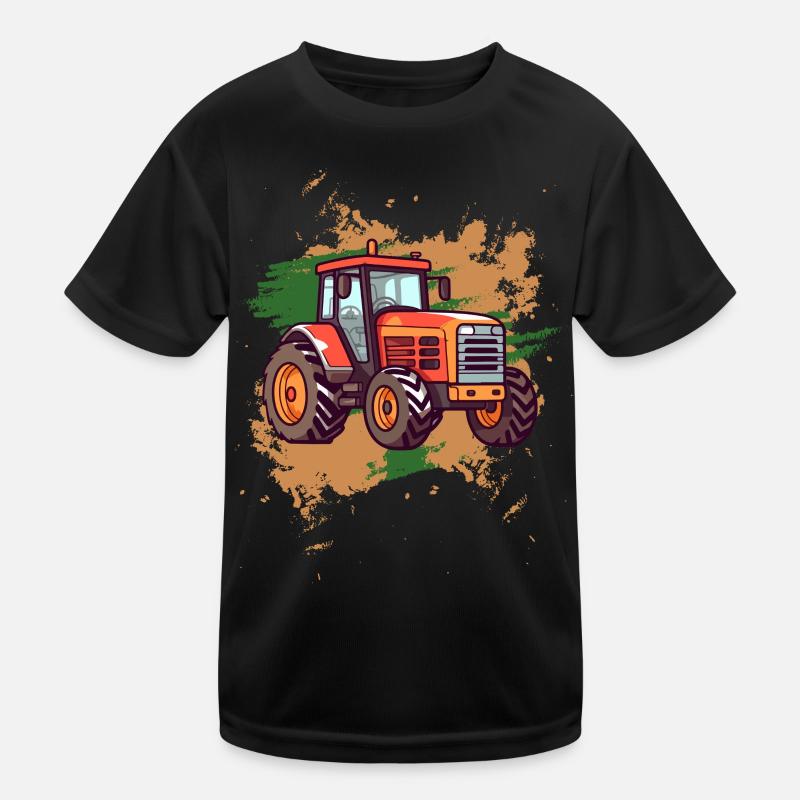 Traktor Kinder Funktions-T-Shirt