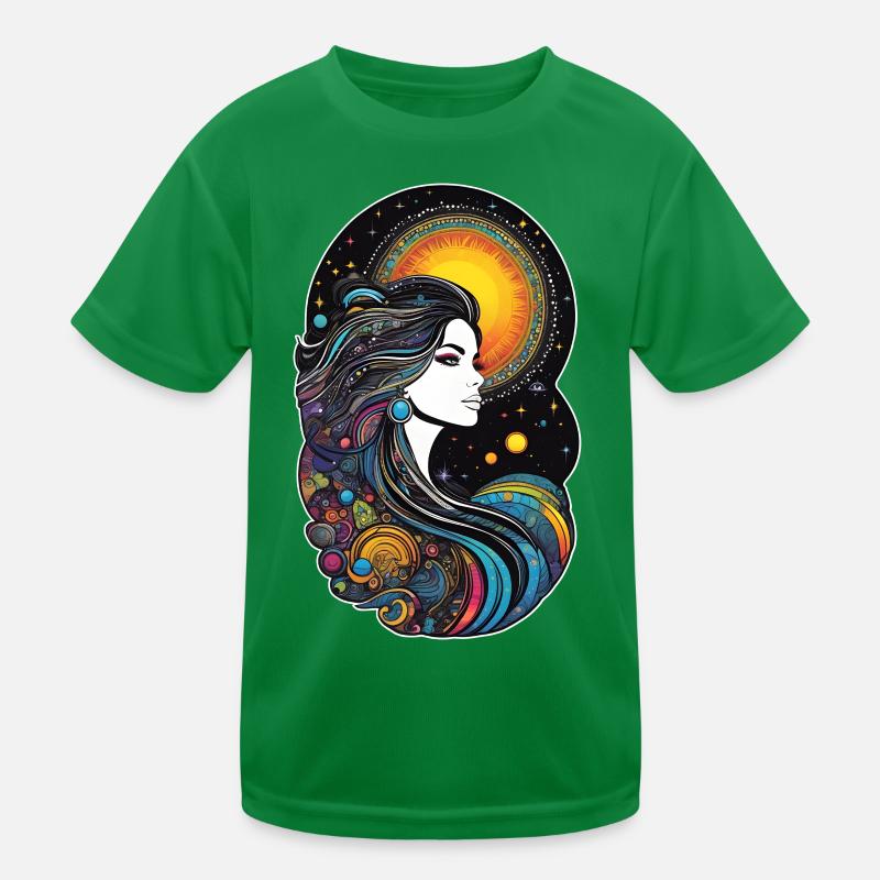 Déesse Cosmique de la Création T-shirt sport Enfant
