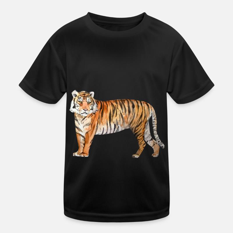 tiger Kids Functional T-Shirt