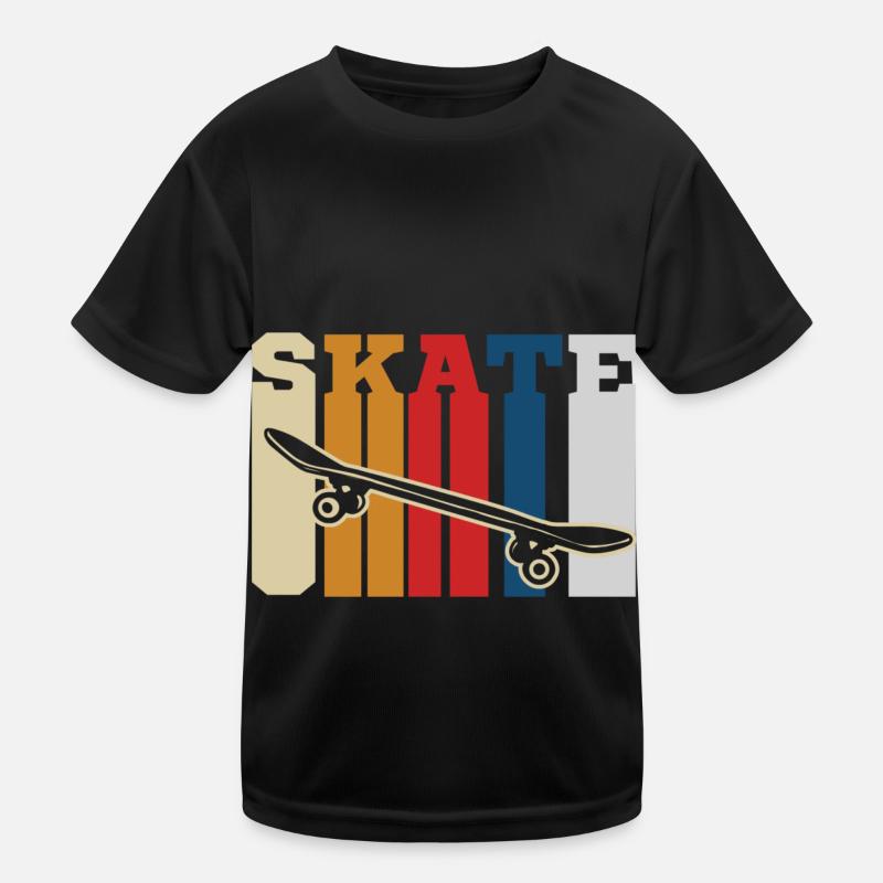 Skateboard skateboard skateboard skate skate Halfpipe T-shirt sport Enfant