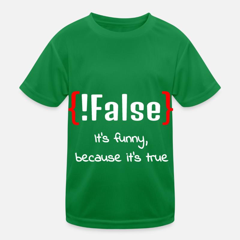 IT Informatik Informatiker Computerarbeit Geschenk Kinder Funktions-T-Shirt