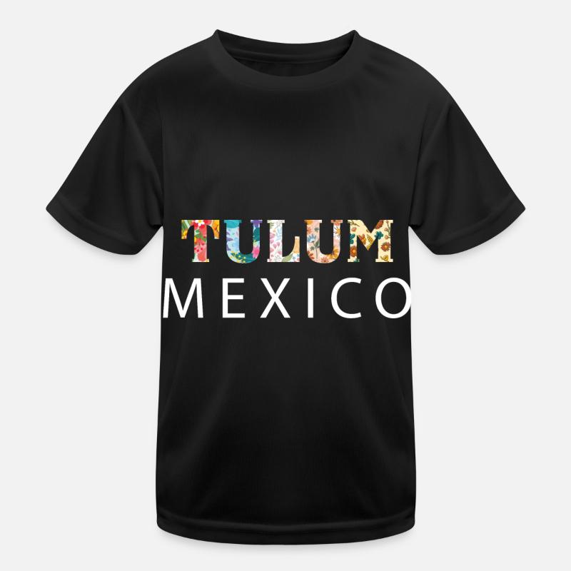 Tulum Mexico Kinder Funktions-T-Shirt