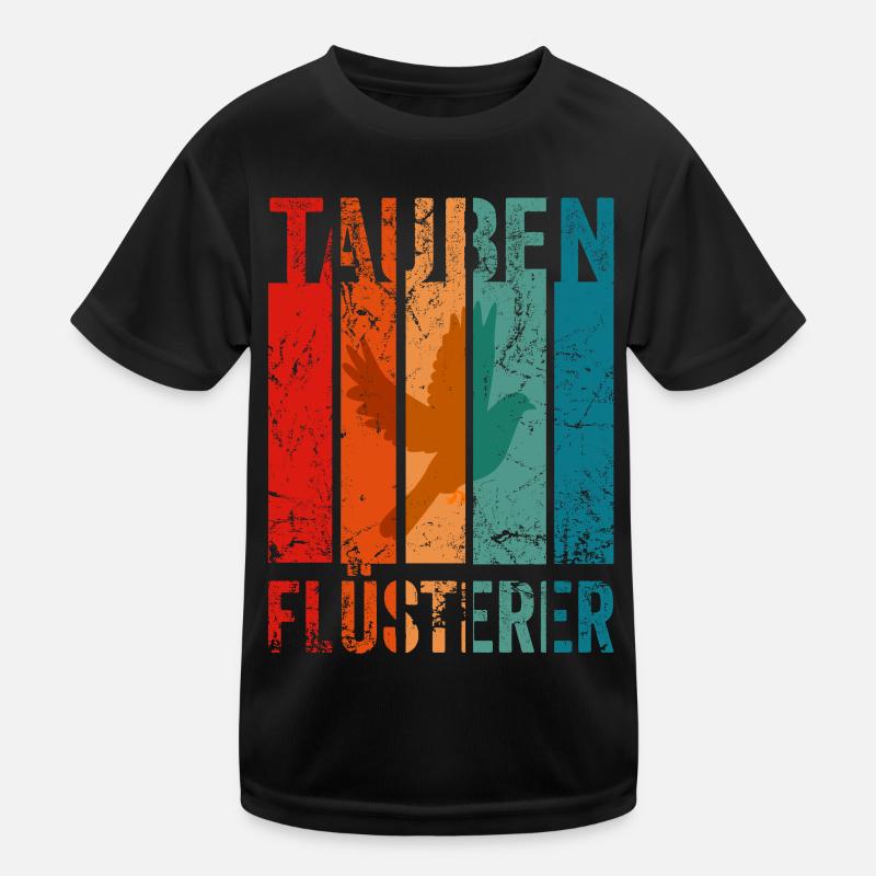 Tauben Flüsterer Kinder Funktions-T-Shirt
