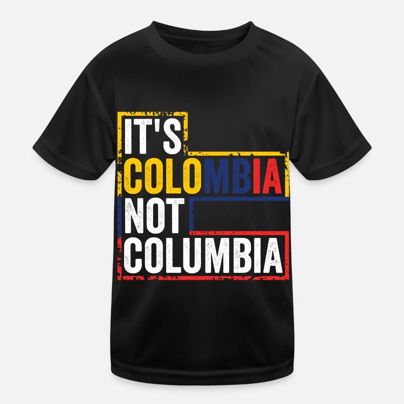 C'est la Colombie pas la Colombie T-shirt sport Enfant