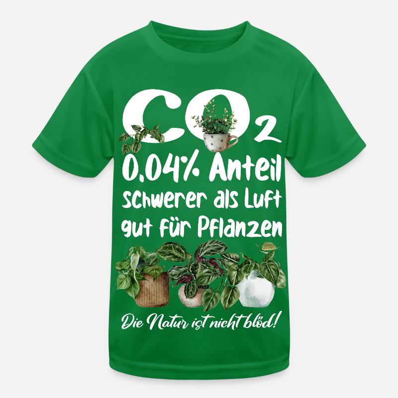 CO2 Kinder Funktions-T-Shirt