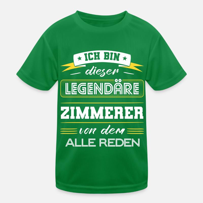 Ich Bin Dieser Legendäre Zimmerer Geschenk Kinder Funktions-T-Shirt