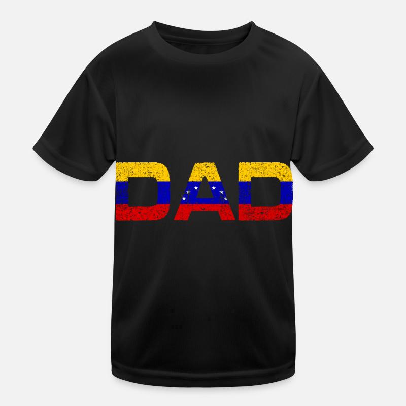 Venezuela Vater Kinder Funktions-T-Shirt