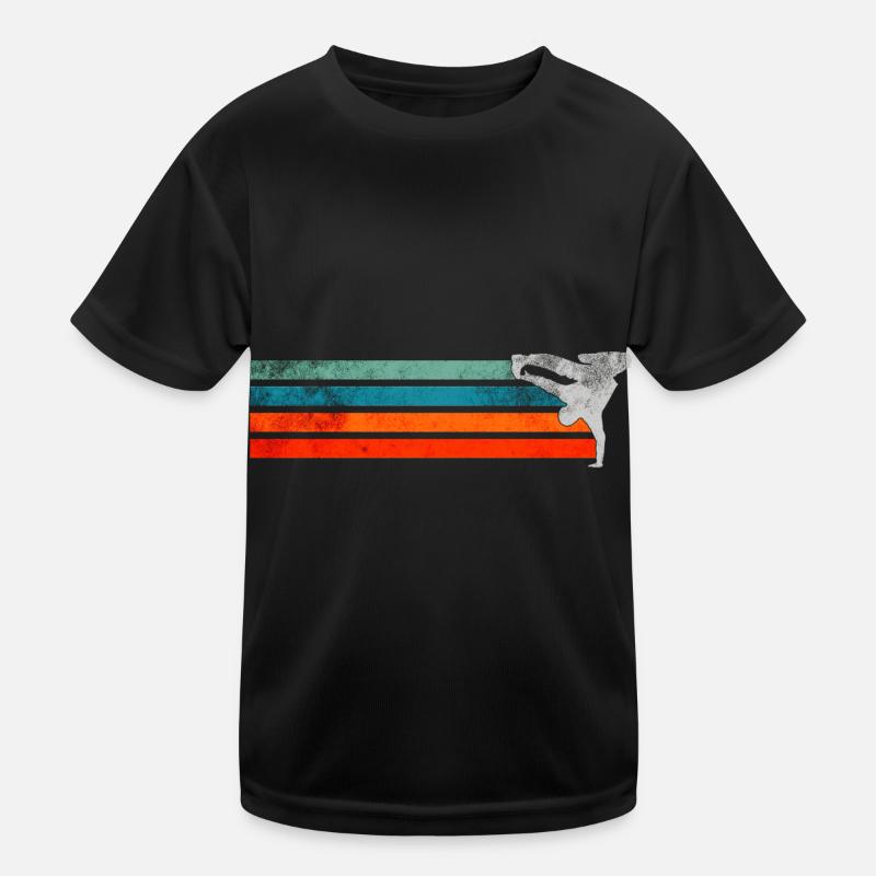 Breakdance Junge Breakdancer Tanzen Kinder Funktions-T-Shirt