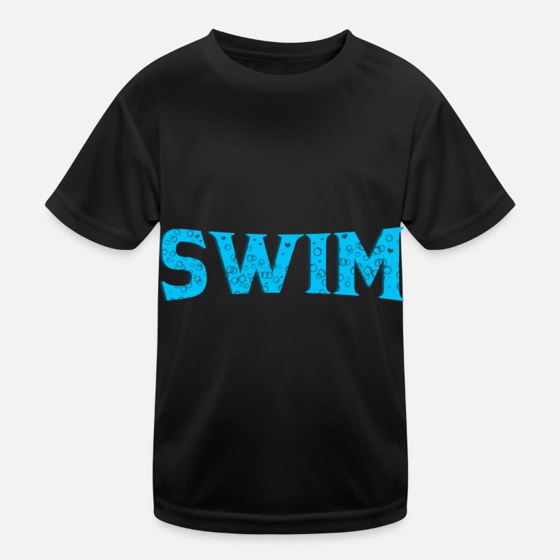Schwimmen Kinder Funktions-T-Shirt
