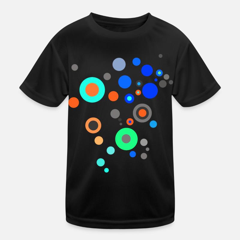 Scifi punkter mønster design Funktionsshirt til børn
