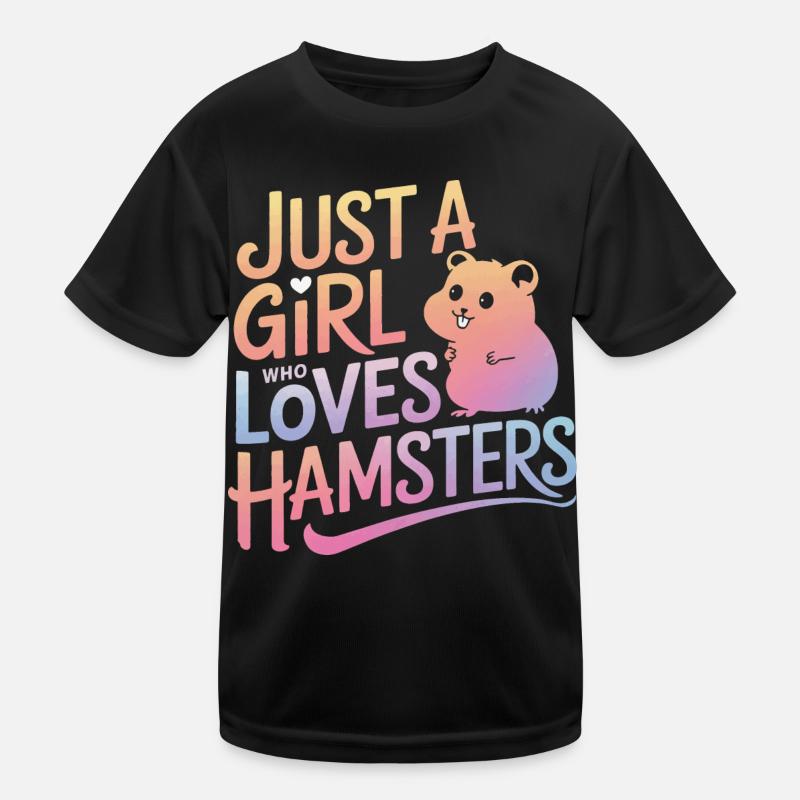 Hamster Kinder Funktions-T-Shirt