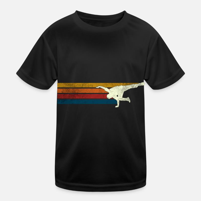 Breakdance Breakdancer Rétro T-shirt sport Enfant