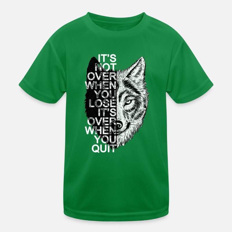 It's Not Over When You Lose ... Kids Functional T-Shirt