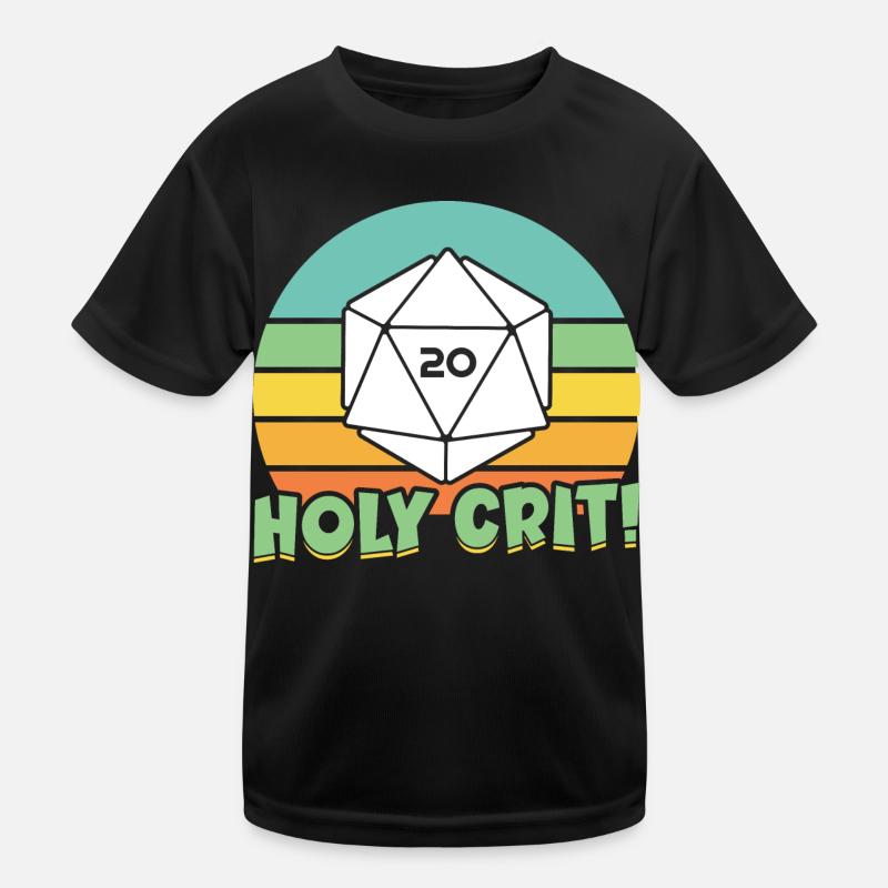 Holy crit,Gaming T-shirt sport Enfant