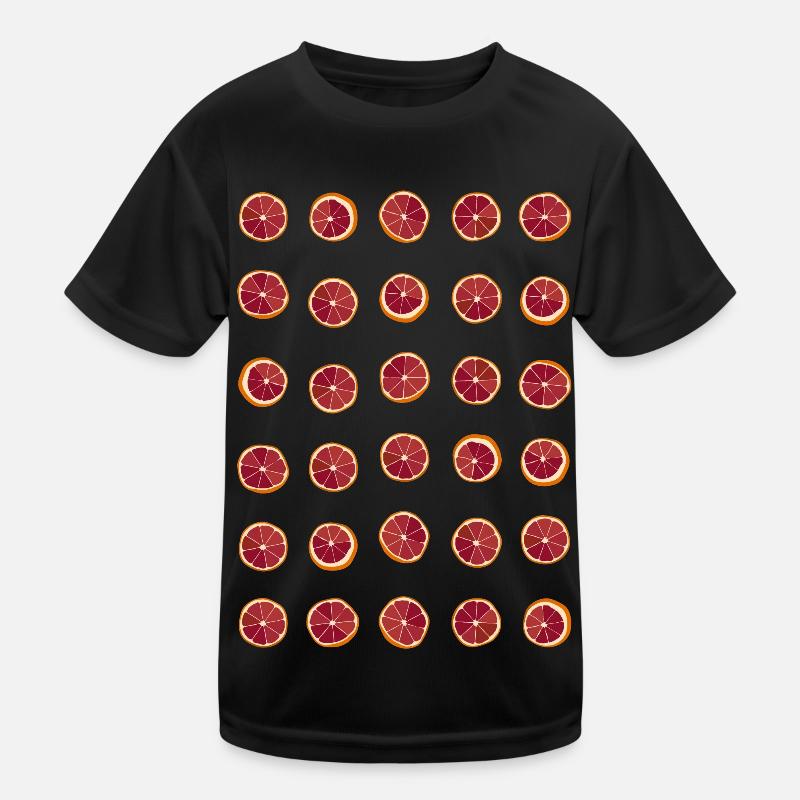 dried blood oranges Kids Functional T-Shirt
