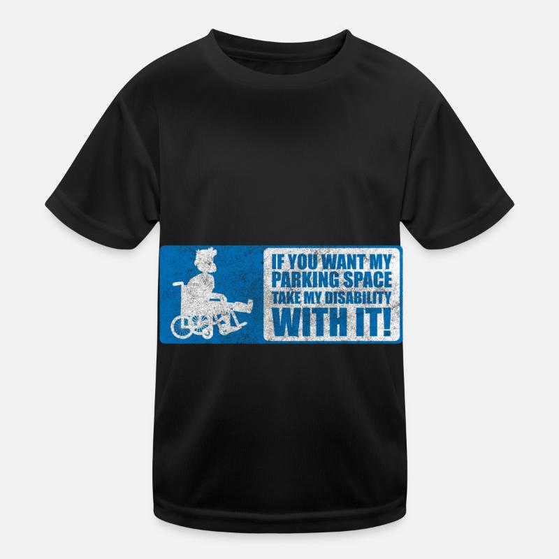 Disability Handicap Kids Functional T-Shirt