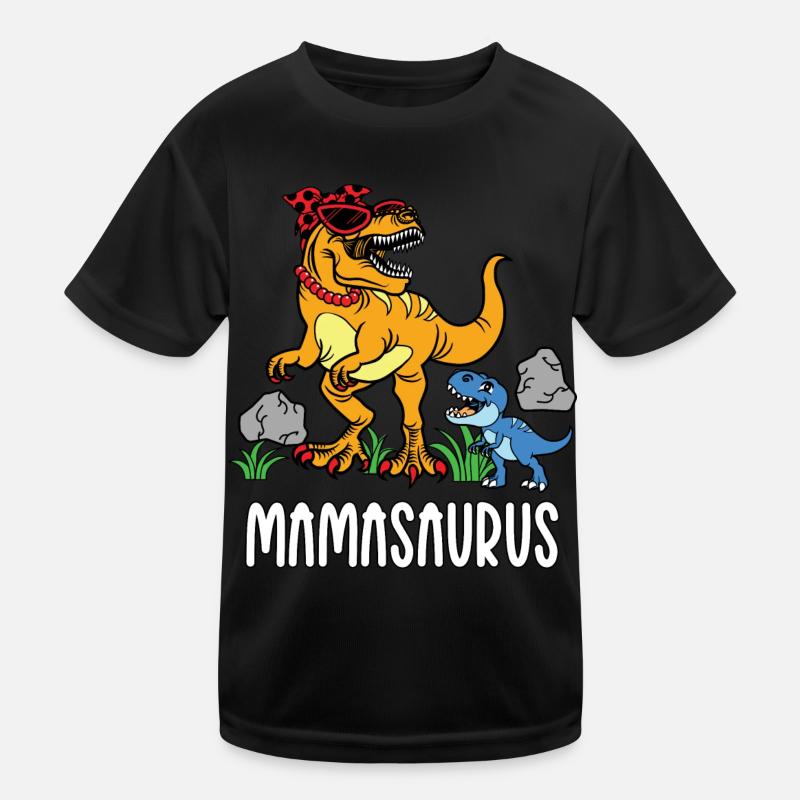 Mamasaurus - un cadeau pour une mère géniale T-shirt sport Enfant