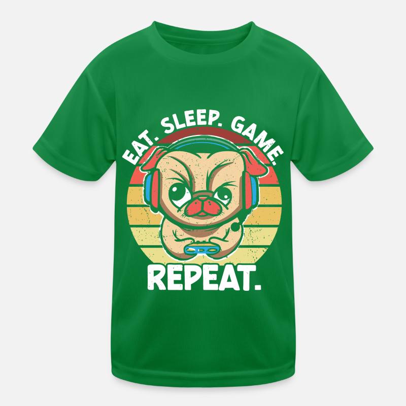 Chien de jeu T-shirt sport Enfant