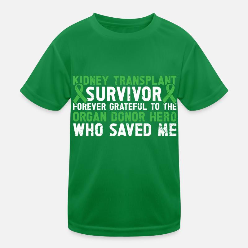 Kidney donor Kids Functional T-Shirt