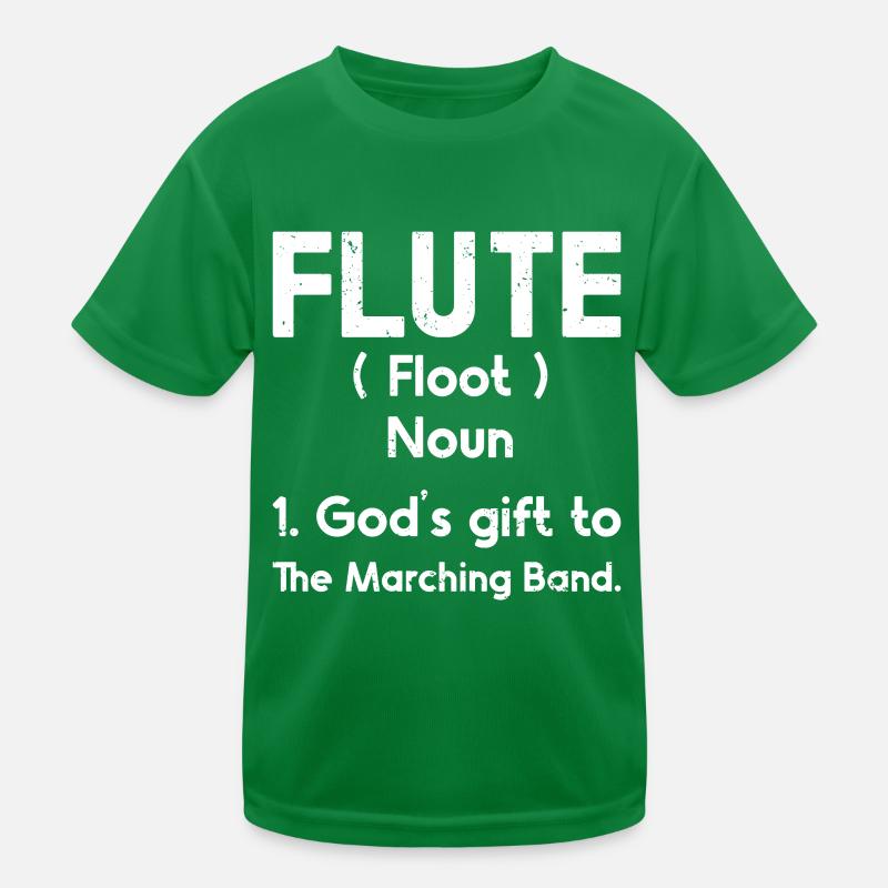 Flute Kids Functional T-Shirt