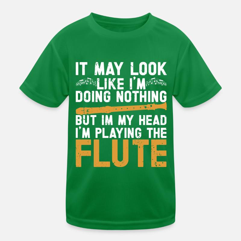 Flute Kids Functional T-Shirt