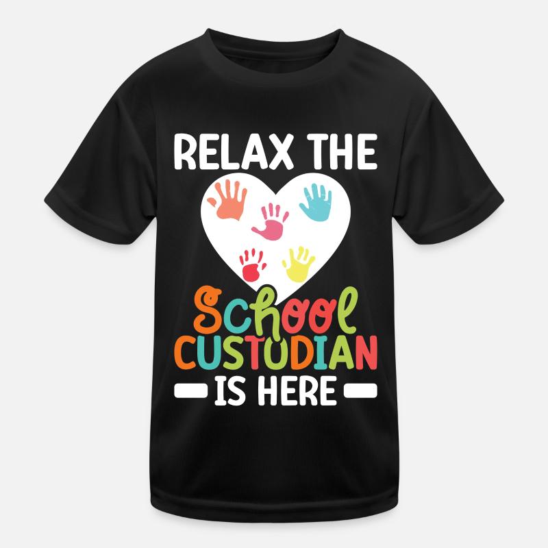 Schulbeamte Kinder Funktions-T-Shirt