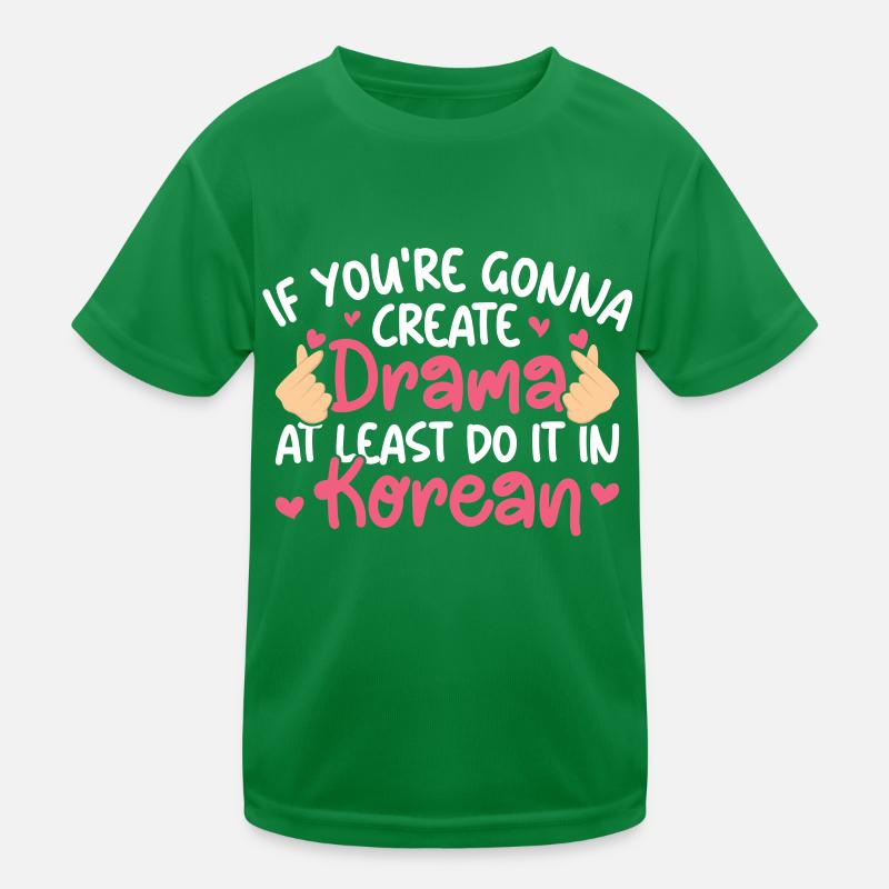 K-Drame T-shirt sport Enfant