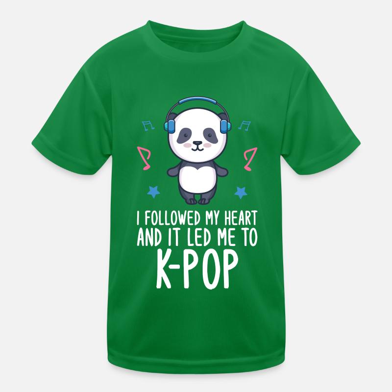 K-Pop Panda T-shirt sport Enfant
