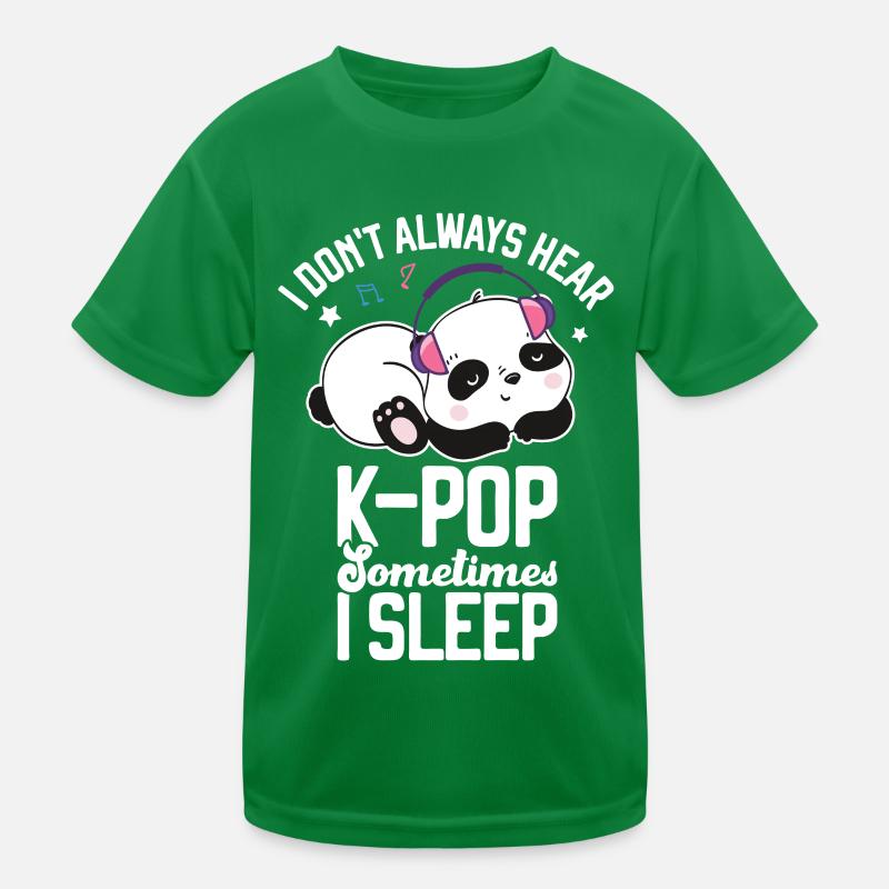 K-Pop Panda T-shirt sport Enfant