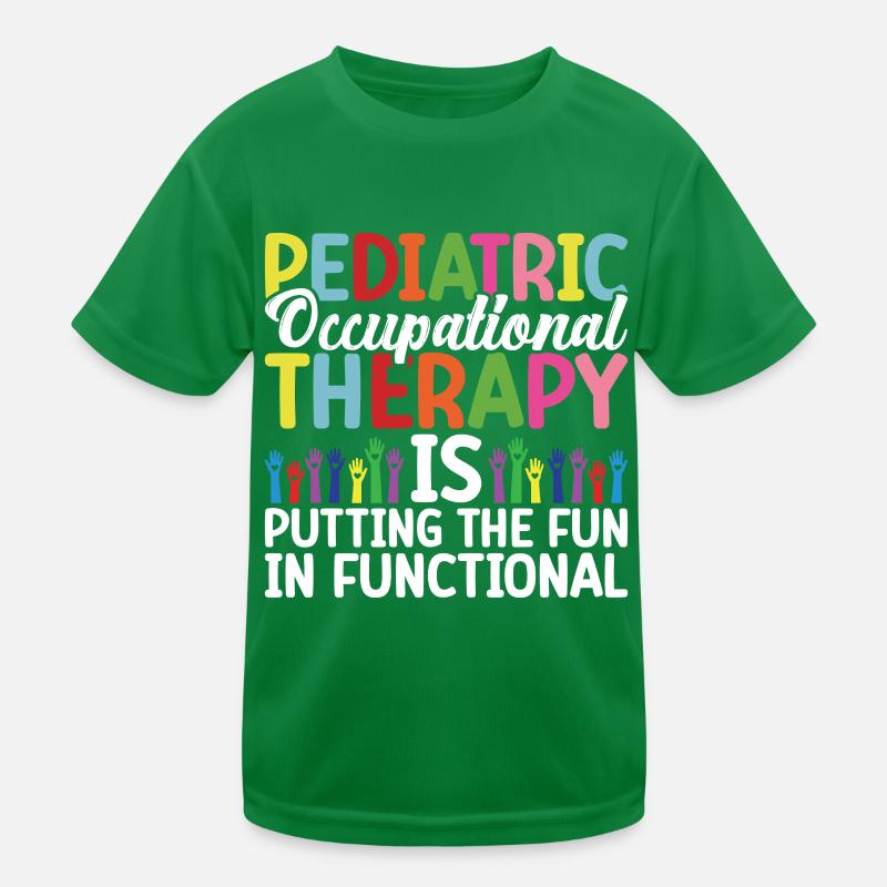 Kinderkrankenschwester Kinder Funktions-T-Shirt